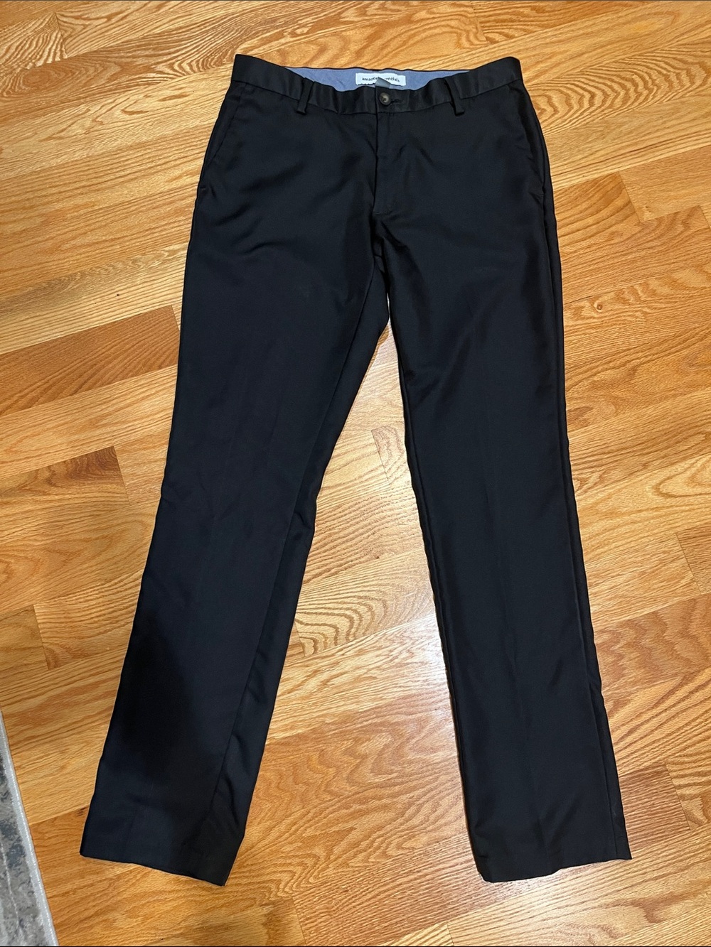 Amazon Essentials Men's Black Dress Slacks